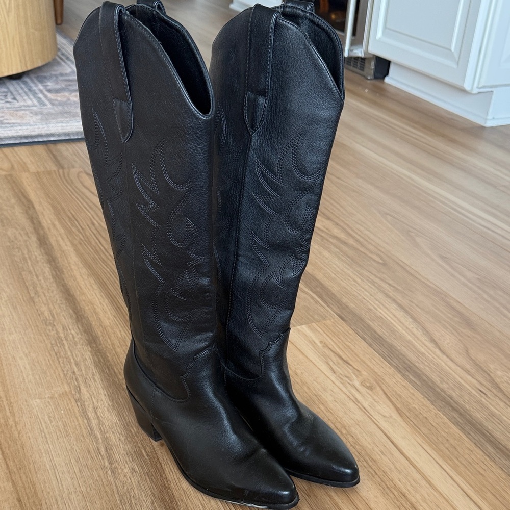 Billini Black Cowboy Boots